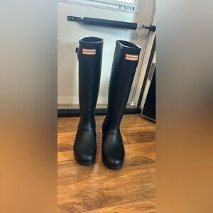 Original tall Hunter rain boots